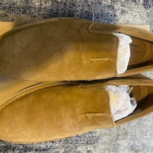 Clarks Men's Brown Suede Slip-Ons